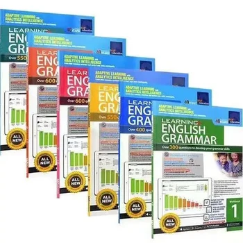 6 ספרים SAP לימוד דקדוק 1-6 חינוך אנגלית לילדים לימוד מדריך בבית הספר אספקה החינוך בסינגפור ספרים