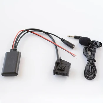 Biurlink לרכב Bluetooth מוסיקה מקלט מתאם Aux קורא מיקרופון דיבורית כבלים עבור מרצדס בנץ Comand 2.0 APS 203 W209 W211 חדשה