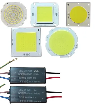 COB LED נהג 50W 100W 2B50C 4B25C 2B25C 300MA 600MA מתאם שנאי AC175-265V כדי DC85-175V IP65 אספקת חשמל שאינם מבודדים
