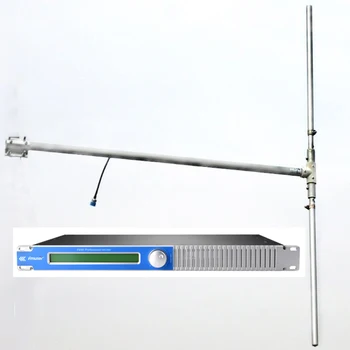 FMUSER FSN-150 5.0 DSP Audio 100W 150W 1U משדר רדיו FM + DP100 Hign רווח אנטנה