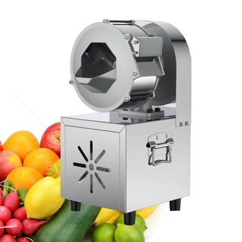 Multi-פונקציה חשמלי מבצעה אוטומטי תפוח ג ' ינג ' ר מכונת חיתוך מסחרי נירוסטה ירקות גזר Slicers