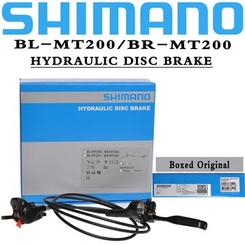 SHIMANO BL-MT200/BR-MT200 בקופסה המקורית הידראולי דיסק הבלם הקדמי השמאלי ולא הימני האחורי הבלמים על אופני הרים