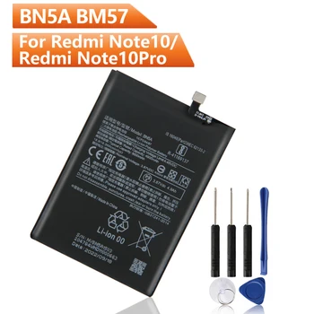 החלפת סוללה BN5A BM57 Xiaomi Mi Redmi Note 10 פוקו mi 3pro סוללת הטלפון עם כלי חינם