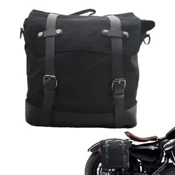 הצד האוכפים על אופניים רטרו אחסון מזוודות תיקים עם רצועת כתף מתכווננת אופנוע אביזרי אופניים כביש