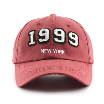 חדש כותנה כובע בייסבול עבור נשים וגברים 1999 ניו יורק כובע מזדמן Snapback כובע שמש כובע יוניסקס Gorras בונט