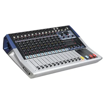 מקצועי נגן mp3 6 ערוצים מיקסר dj עם 16 אפקטים dsp audio mixer