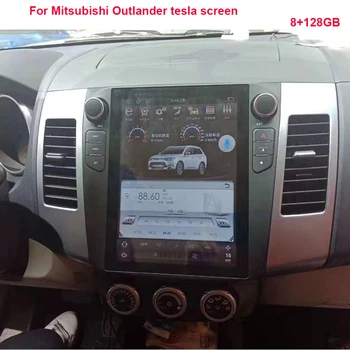 סטריאו לרכב עבור מיצובישי נוכרי טסלה מסך אנדרואיד מסך מולטימדיה לרכב שחקן ניווט GPS וידאו Carplay FM WIFI 4G